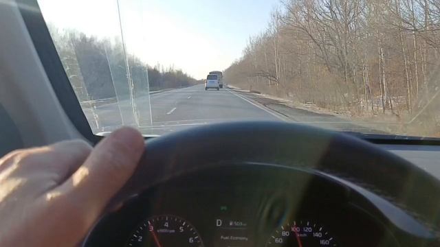 KIA MORNING начало перегона на Волгоград