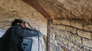 239ч.Новые начинания: кочевая семья строит свое зимнее убежище в самом сердце гор