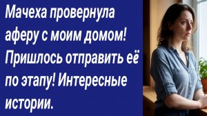 Истории со Смыслом/Мачеха провернула аферу с моим домом! Пришлось отправить еë по этапу!...