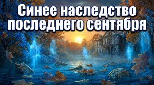 Синее наследство последнего сентября / Грустные рассказы / Истории из жизни