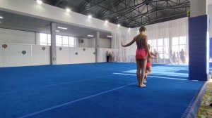 ЖП 1 юношеский разряд, Копина Антонина - Бюйюктузджу Эрика, МАУДО ДТДиМ, Комбинированное упражнение