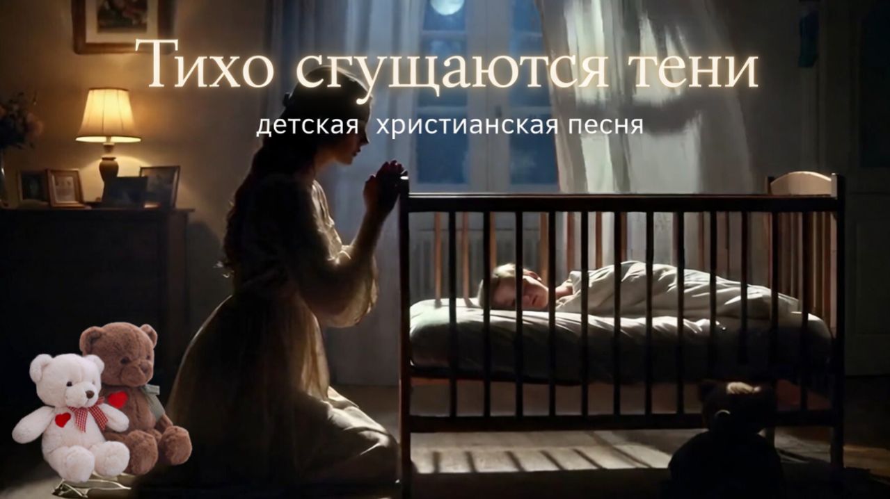 Тихо сгущаются тени | ДЕТСКАЯ ХРИСТИАНСКАЯ ПЕСНЯ