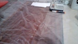 №32- Исправленная поверхность на синей краске.