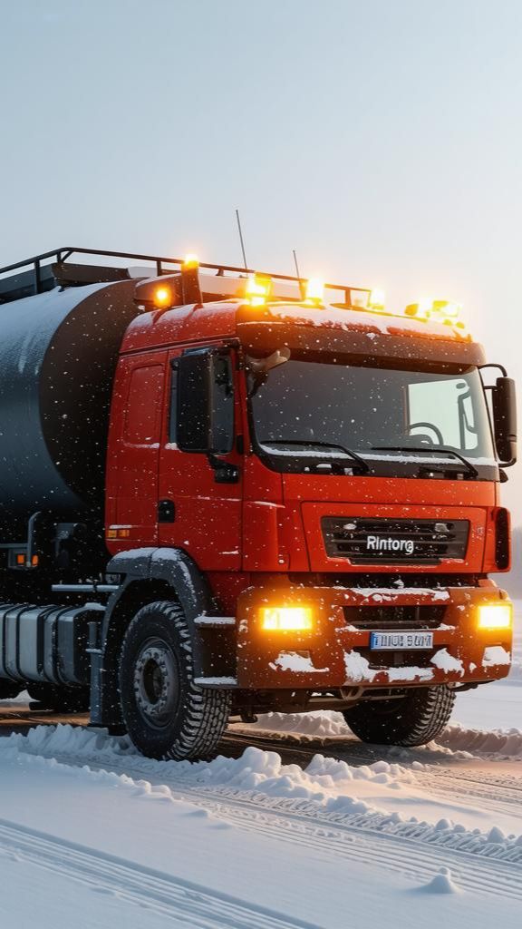 Проверяем обьем бензина в бензовозе по меткам