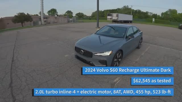 Обзор Volvo S60 Recharge Ultimate Dark Вольво смотреть онлайн