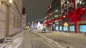 Зимняя магия Москвы ❄️ город как из сказки