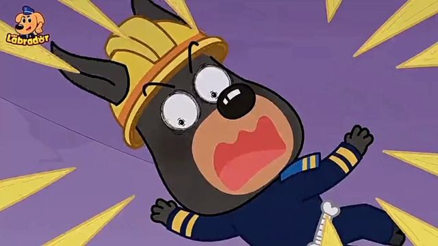 Шериф Лабрадор, детский мультфильм, ремонт.