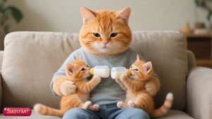 Вы Не Поверите, Что Этот Кот Сделал Для Своего Сына 😭 Самая Трогательная История