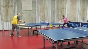 Ярмош Валентина (RTTF: 295) vs Кулинченко Владимир Александрович (RTTF: 284)