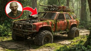 Восстановление ЗАБРОШЕННОГО ГРУЗОВИКА ДЛЯ ЗОМБИ АПОКАЛИПСИСА | Оживили спустя 50 лет