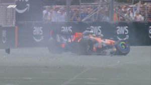 Формула 1. Авария Пиастри на Гран-при Австралии 2026 (перед гонкой)