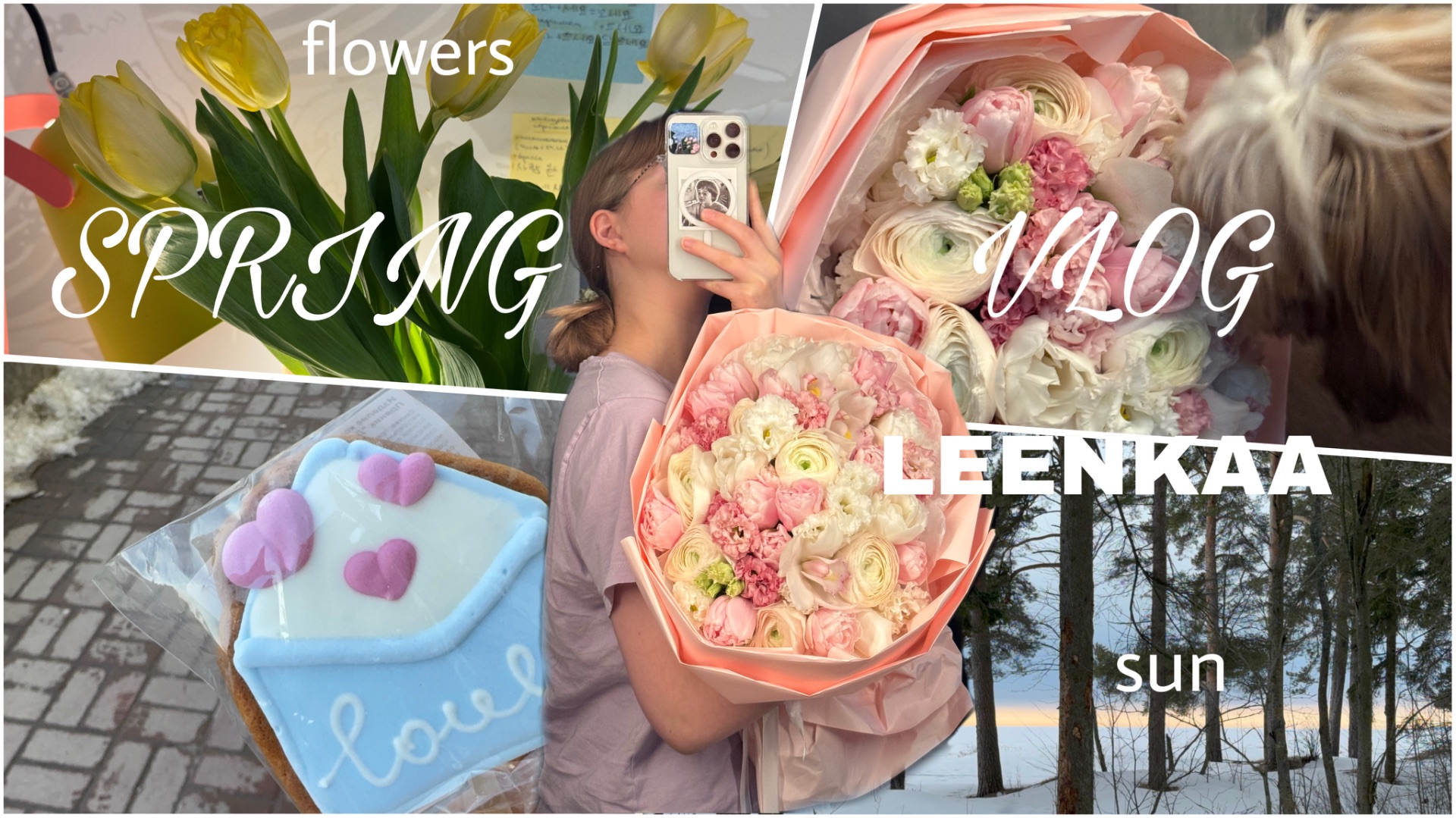 SPRING VLOG☀️||A LOT OF FLOWERS🌷|| LEENKAA смотреть онлайн
