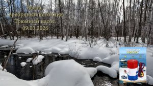Весна. Серебряный источник. Трюмный насос. 09.03.2026
