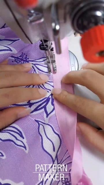 обработка среза косой бейкой