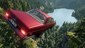 BeamNG Drive - Эпичные высокоскоростные прыжки на автомобилях