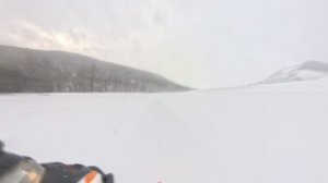 #снегоход brp lynx ranger 900 turbo_горная река#