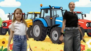 синий трактор караоке| #детям | всё песенки