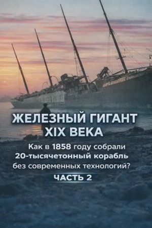 Как в 1858 году собрали 20 тысячетонный корабль без современных технологий ? Часть 2