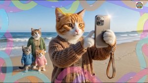 Падение перед Новым годом | Согревающая душу история кошачьей семьи