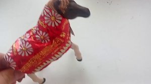 Как зделать красивую попону из фантика