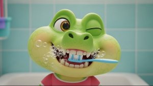 Песня про зубную щетку крокодила Коко 🐊🪥🎵 | Учимся чистить зубки весело и правильно!