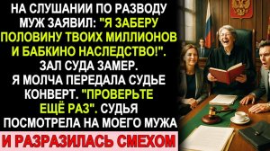 Истории из жизни| Муж решил забрать всё на разводе… |Аудио рассказы|Жизненные истории