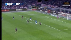 Обзор матча: Милан - Интер. Чемпионат Италии. 28-й тур.