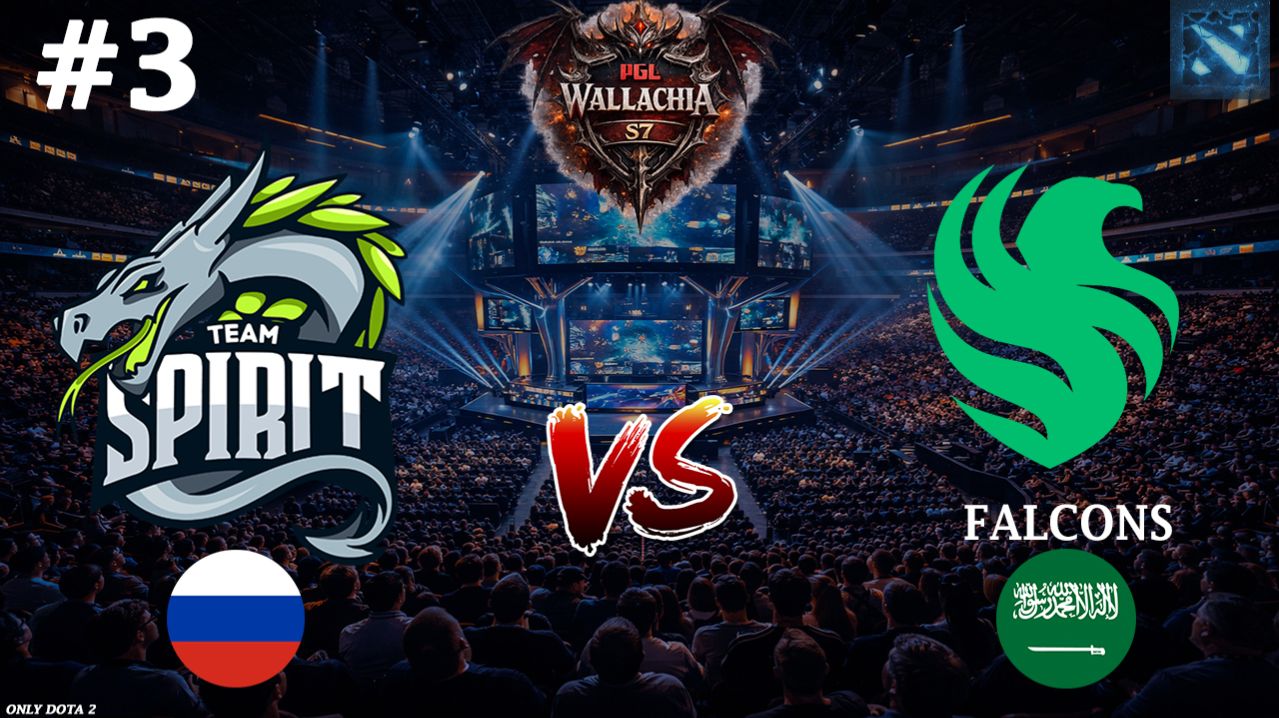 ВОЙД ДЛЯ ЯТОРО | Spirit Vs Falcons #3 (BO3) PGL Wallachia S7