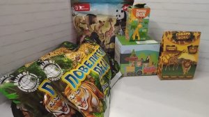 Распаковка сюрпризов дикие животные! Mix