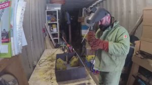 Деревня Соснино (сварка мангала)