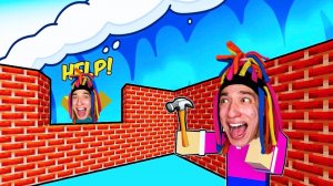 КИТАЙКА СТРОИТ ДОМ ЧТОБЫ СПРЯТАТЬСЯ ОТ ЦУНАМИ!