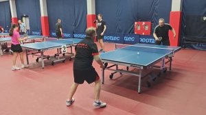 отбор Чирков А. (704) - Прокофьев М. (465) 07.03 настольный теннис Любительский турнир СПб