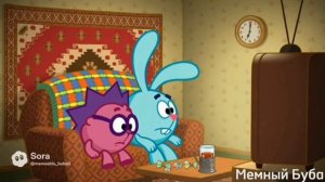 Смешарики Нейросеть 3 Серия Крош и Ёжик попали в СССР на 24 Часа