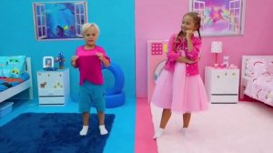 Влад и Ники - Синяя и розовая комнаты