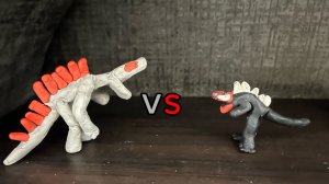 Годзилла мех VS Блэк блуд