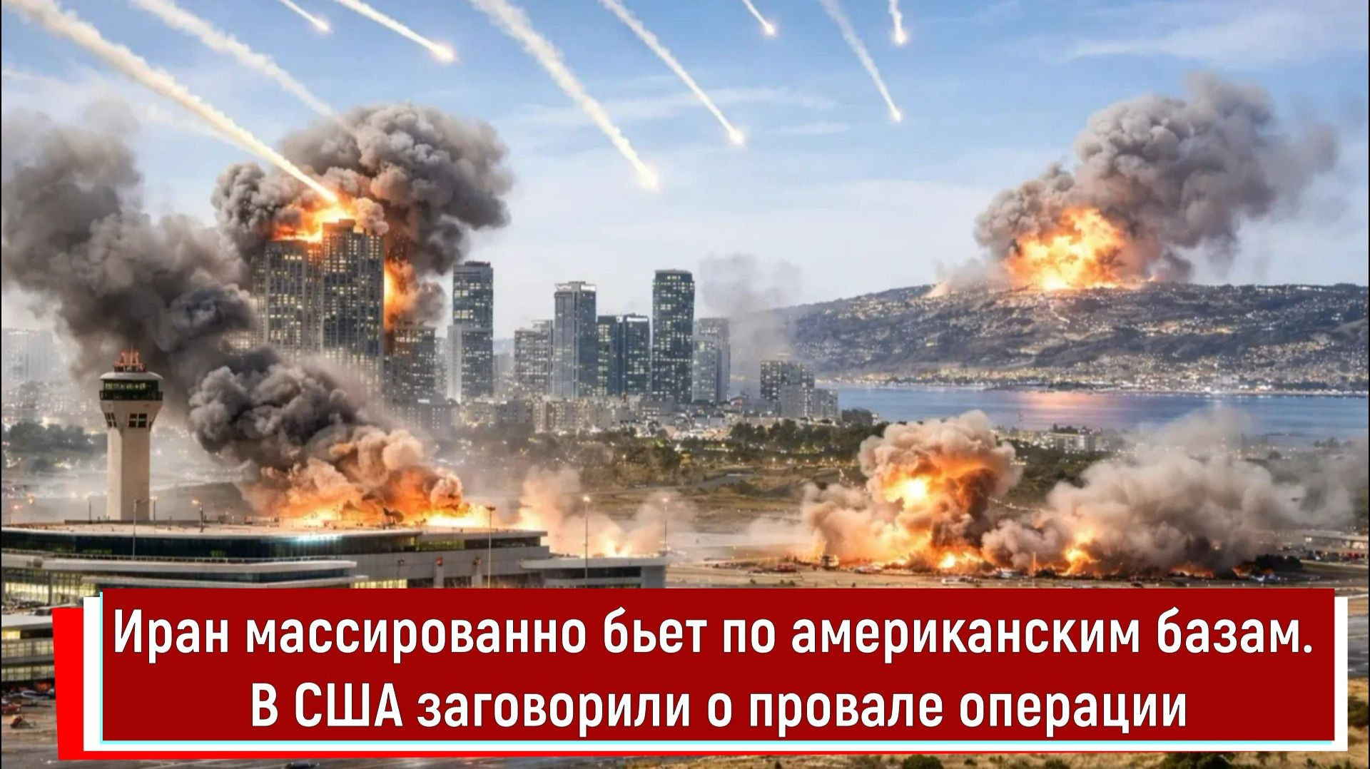Иран массированно бьет по американским базам. В США заговорили о провале операции