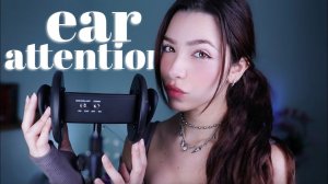 ASMR Deep Ear Attention For Sleep (Kisses, Ear Touching, Gold Leaf...)