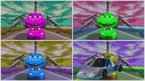 Молния Маквин: прыжок по цветным плиткам — зажигательный EDM‑челлендж!