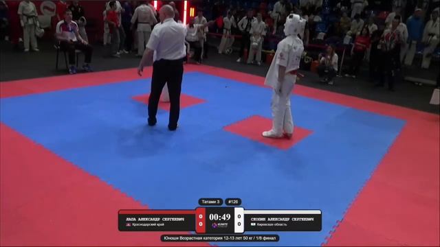 1/8 финала. Лапа Александр - Скопин Александр (Кировская область)