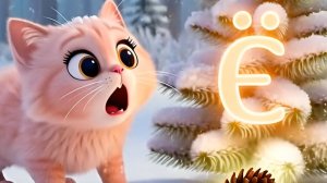 МУЛЬТИК УЧИМ ОЧЕНЬ ВЕСЕЛЫЙ, СКАЗОЧНЫЙ АЛФАВИТ БУКВА ( Ё ) 🐱 С КОТЕНКОМ АБИ