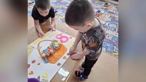 фотоотчет "Подарок маме"