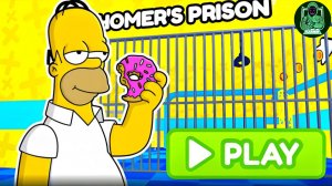 Игровой процесс Homer Prison Run Obby #роблокс #Обби
