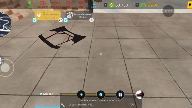 Сбор машины BAVARIA V4X Mechanic.