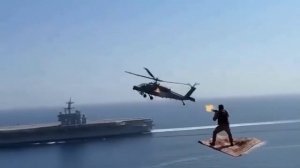 «Призрак Тегерана» атакует вертолет ВВС США ) Гиперзвуковые ракеты Ирана "Ковер-самолет" ИИ
