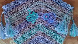 Пляжная сумка крючком!🌊🐙МК на моем Дзене!🙋