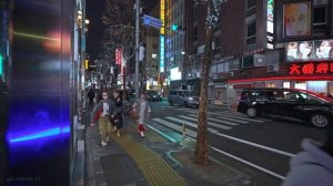 Синдзюку в Токио 🌆 прогулка по городу в синюю минуту