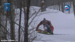 Неспортивное поведение: собака сбила лыжницу на чемпионате России