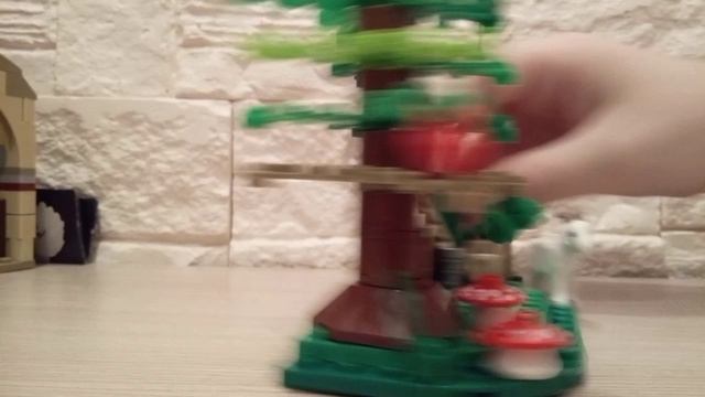 Лего самоделка фэнтези лес