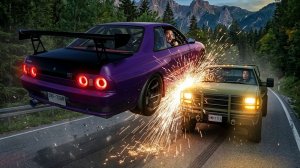 BeamNG Drive - Аварии на высокой скорости