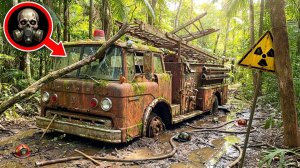 Восстановление ЗАБРОШЕННОЙ ЧЕРНОБЫЛЬСКОЙ ПОЖАРНОЙ МАШИНЫ | Оживили старую пожарную машину